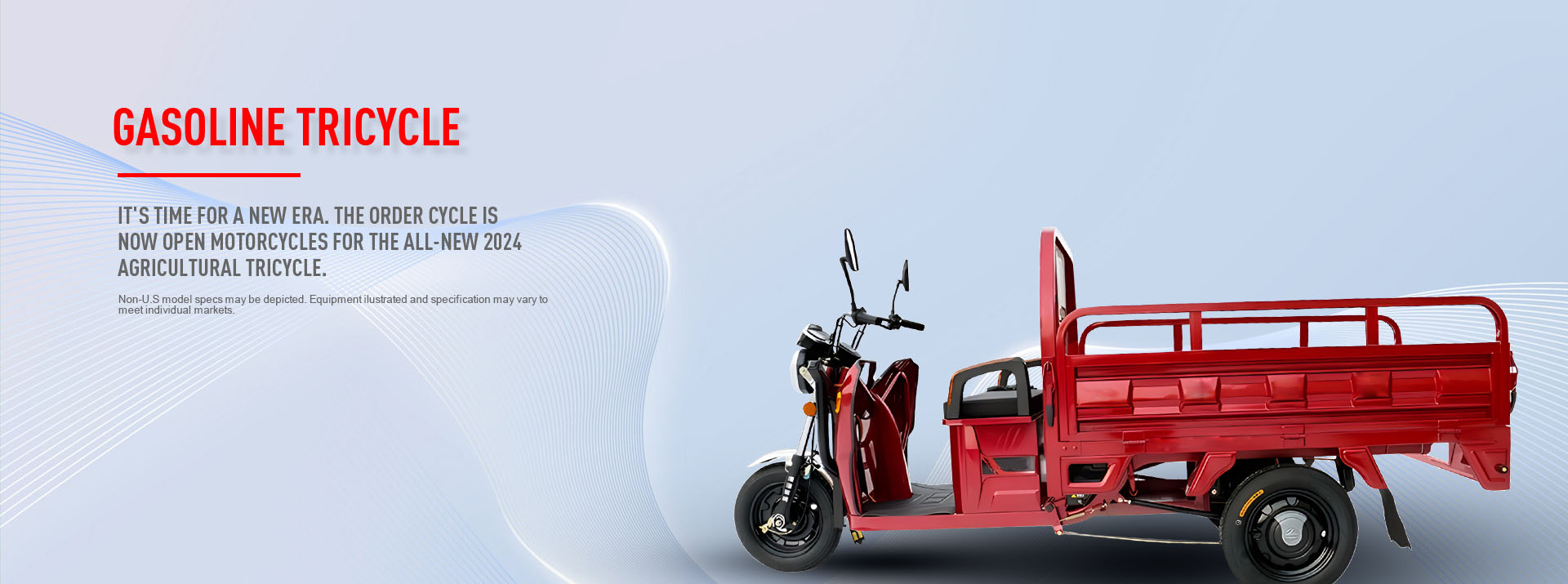 Gasoline Tricycle